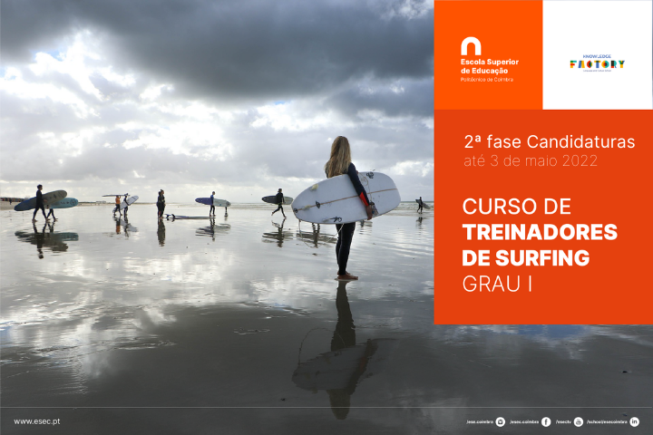 ESEC abre inscrições para Curso de Treinadores de Surfing – GRAU I