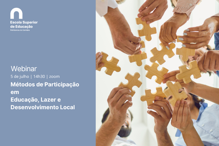 Webinar “Métodos de Participação em Educação, Lazer e Desenvolvimento Local”