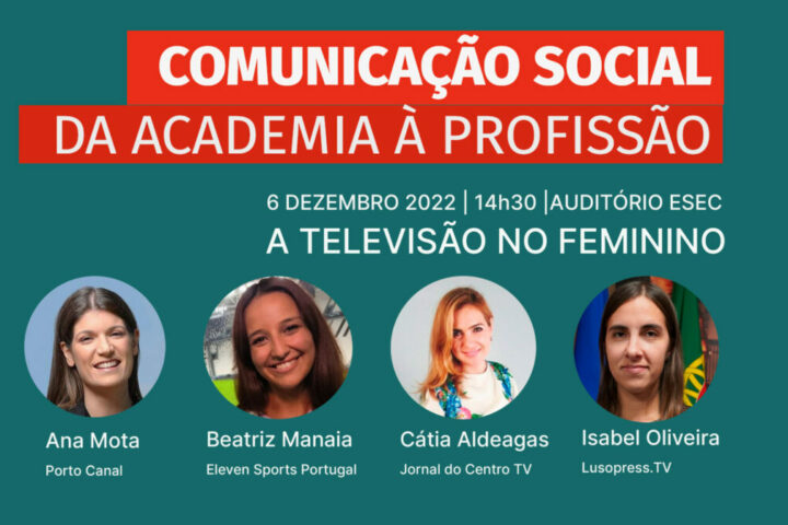 Da Academia à Profissão – A televisão no feminino