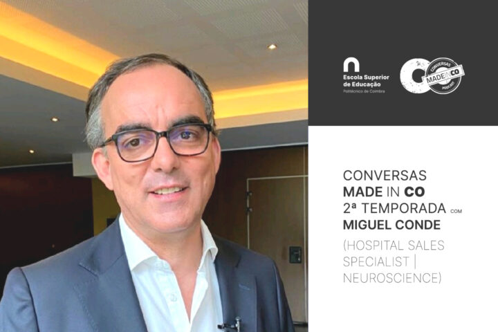 Novo episódio Podcast “Conversas Made In CO” com Miguel Conde (Hospital Sales Specialist-Neuroscience)