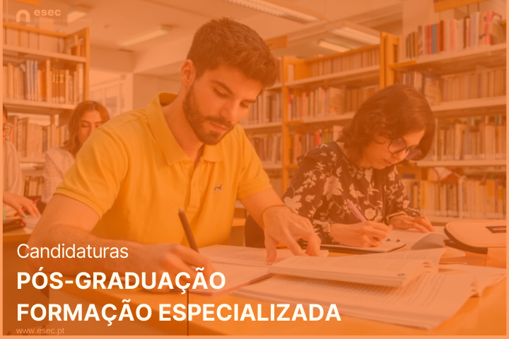 Candidaturas abertas para Pós-Graduação e Formação Especializada – edição 2023/2025