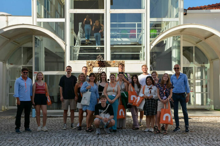 Alunos da Universidade de Goerlitz realizam estágio de curta duração na ESEC