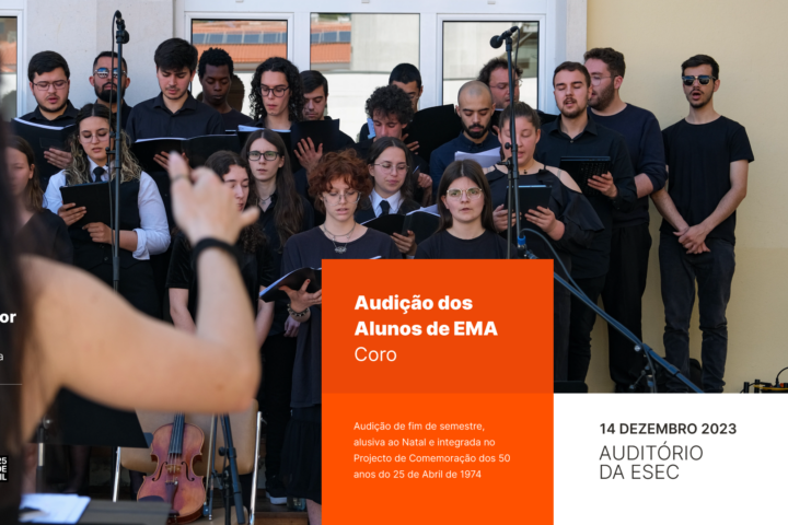 Audição dos alunos de EMA – Coro