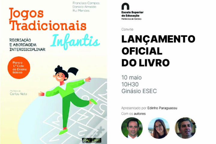 Lançamento do livro “Jogos Tradicionais Infantis: Recreação e Abordagem Interdisciplinar”