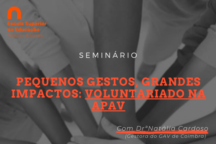 Seminário “Pequenos gestos, grandes impactos: Voluntariado na APAV”
