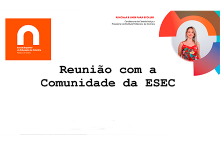 Apresentação da candidatura a Presidente do Instituto Politécnico de Coimbra – Cândida Malça