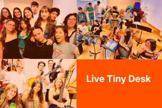 Live Tiny Desk Music & Poetry by EMA e TE @ESEC